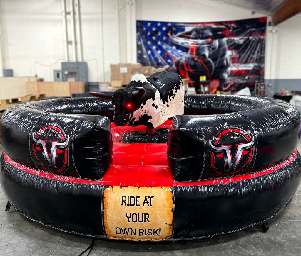 Circle V Mechanical Bull Setup